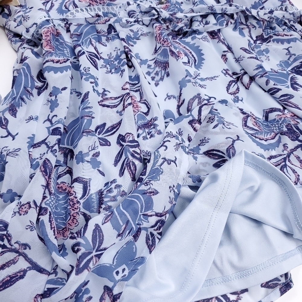 Motherhood Maternity Blue Floral 2pc Camisole M - Picture 14 of 16